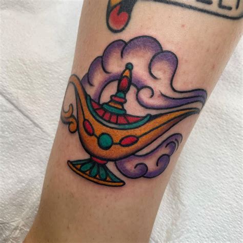 genie tattoo|female genie lamp.